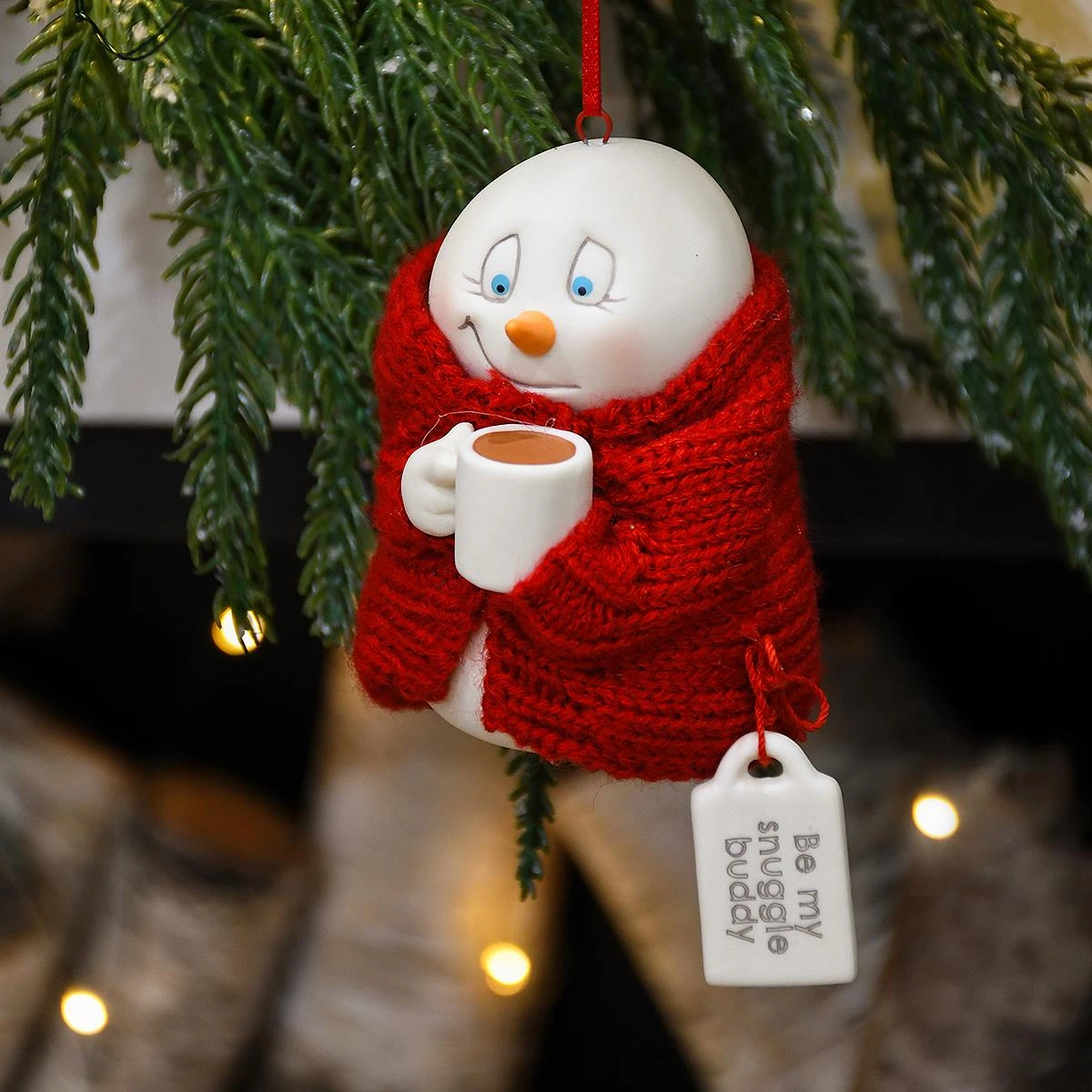 Be My Snuggle Buddy Snowpinions Ornament 4 Be My Snuggle Buddy Snowpinions Ornament - Image 2