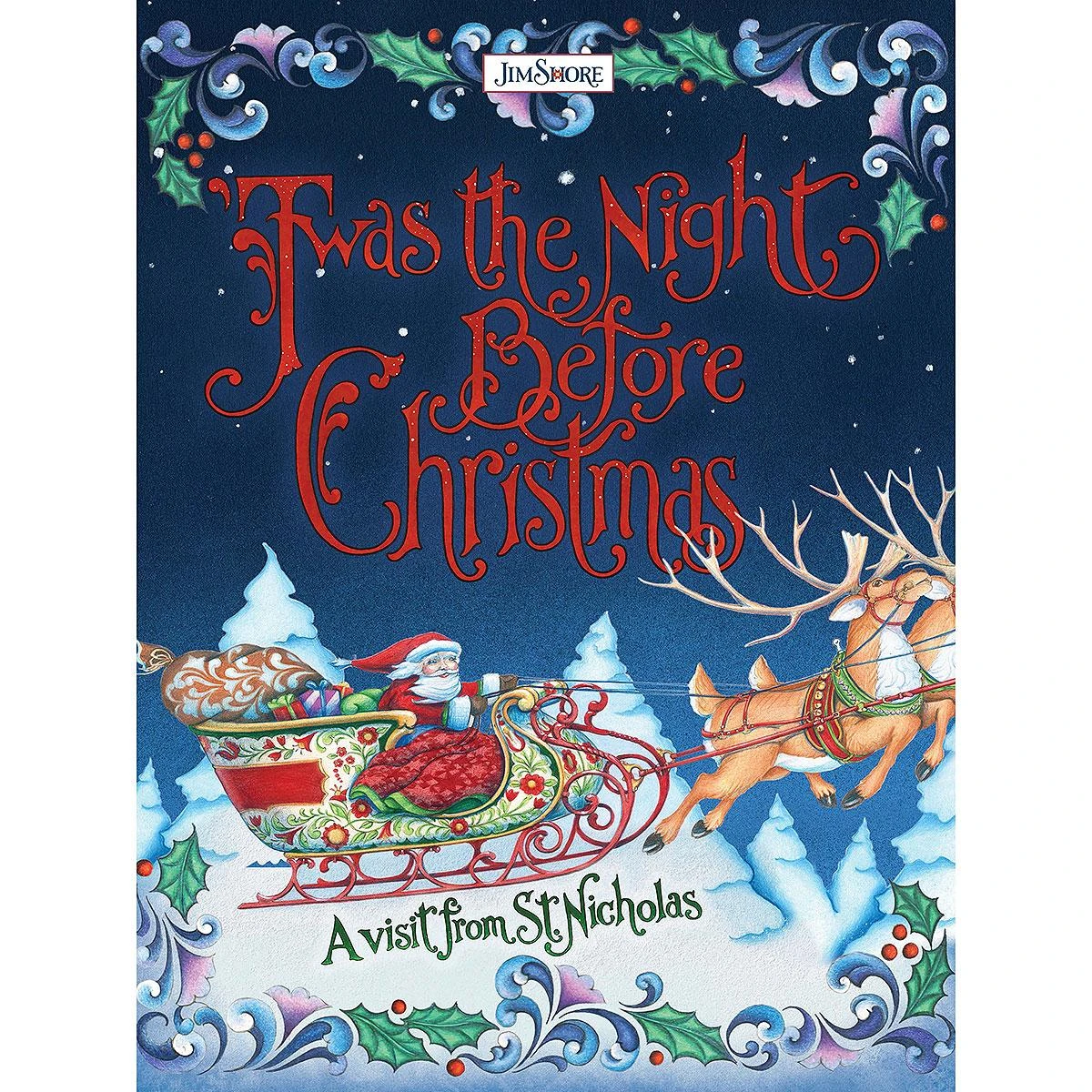 'Twas The Night Before Christmas Book, Jim Shore 3 'Twas The Night Before Christmas Book, Jim Shore