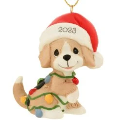 2023 Dated Dog Precious Moments Ornament
