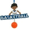 Personalized Basketball Boy, African American Resin Ornament -Holiday Decoration Store 1260123 web 1.default