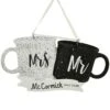 Personalized Mrs. & Mr. Mugs Resin Ornament -Holiday Decoration Store 1260124 web 1.default
