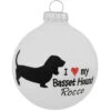Personalized Love My Basset Hound Glass Ornament 2 Personalized Love My Basset Hound Glass Ornament -Holiday Decoration Store 1260285 web 1.default