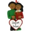 Personalized African American Couple Anniversary Resin Ornament -Holiday Decoration Store 1260312 web 1.default