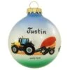 Personalized Farm Equipment Tricolor Glass Ornament -Holiday Decoration Store 1260314 web 1.default