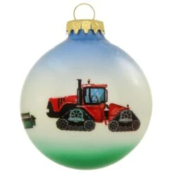 Personalized Farm Equipment Tricolor Glass Ornament -Holiday Decoration Store 1260314 web 3