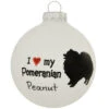 Personalized Love My Pomeranian Glass Ornament -Holiday Decoration Store 1260317 web 1.default