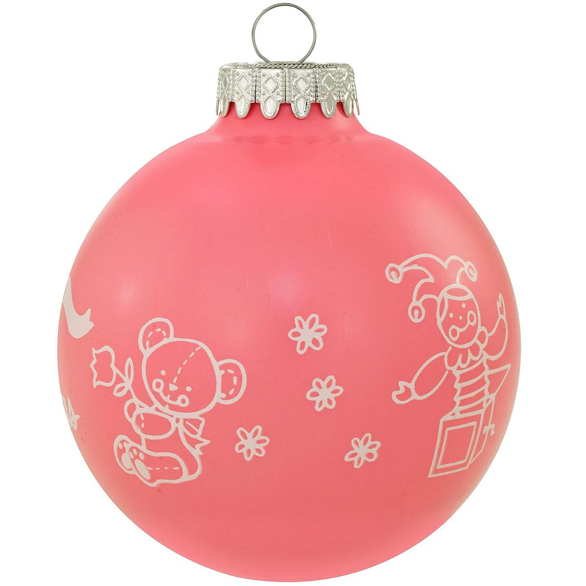 Baby's First Christmas 2022 Pink Glass Ornament 4 Baby's First Christmas 2022 Pink Glass Ornament - Image 2