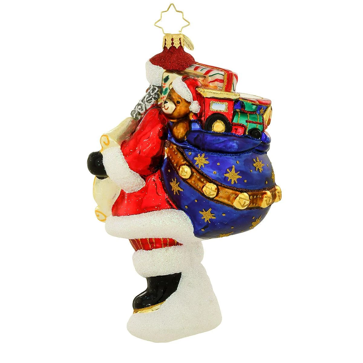 Stocked Up For Christmas Christopher Radko Glass Ornament 4 Stocked Up For Christmas Christopher Radko Glass Ornament - Image 2