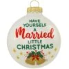 A Married Little Christmas Opal White Glass Ornament 2 A Married Little Christmas Opal White Glass Ornament -Holiday Decoration Store 1260737 web 1.default