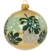 Monstera Leaves Glass Ornament -Holiday Decoration Store 1260977 web 1.default