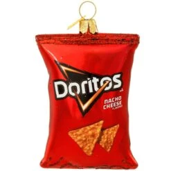 Doritos® Nacho Cheese® Chips Glass Ornament