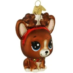 Littlest Pet Shop Roxie Glass Ornament