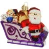 Santa And Friends Rudolph Glass Ornament 1 Santa And Friends Rudolph Glass Ornament -Holiday Decoration Store 1261044 web 1.default