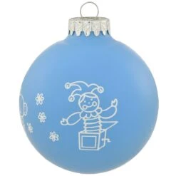 Baby's First Christmas 2023 Blue Glass Ornament 7 Baby's First Christmas 2023 Blue Glass Ornament -Holiday Decoration Store 1261070 web 3