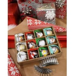 12 Days Of Christmas Glass Ornament Set Of 12 -Holiday Decoration Store 1261112 web 5