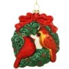 Wreath With Cardinals Glass Ornament -Holiday Decoration Store 1261201 web 1.default