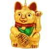 Fortune Cat Glass Ornament -Holiday Decoration Store 1261233 web 1.default