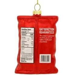 White Cheddar Popcorn Glass Ornament 5 White Cheddar Popcorn Glass Ornament -Holiday Decoration Store 1261269 web 2