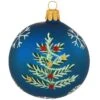 Blue With Tree Glass Ornament 1 Blue With Tree Glass Ornament -Holiday Decoration Store 1261448 web 1.default