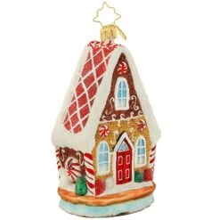 Sweetest Chalet Christopher Radko Glass Ornament