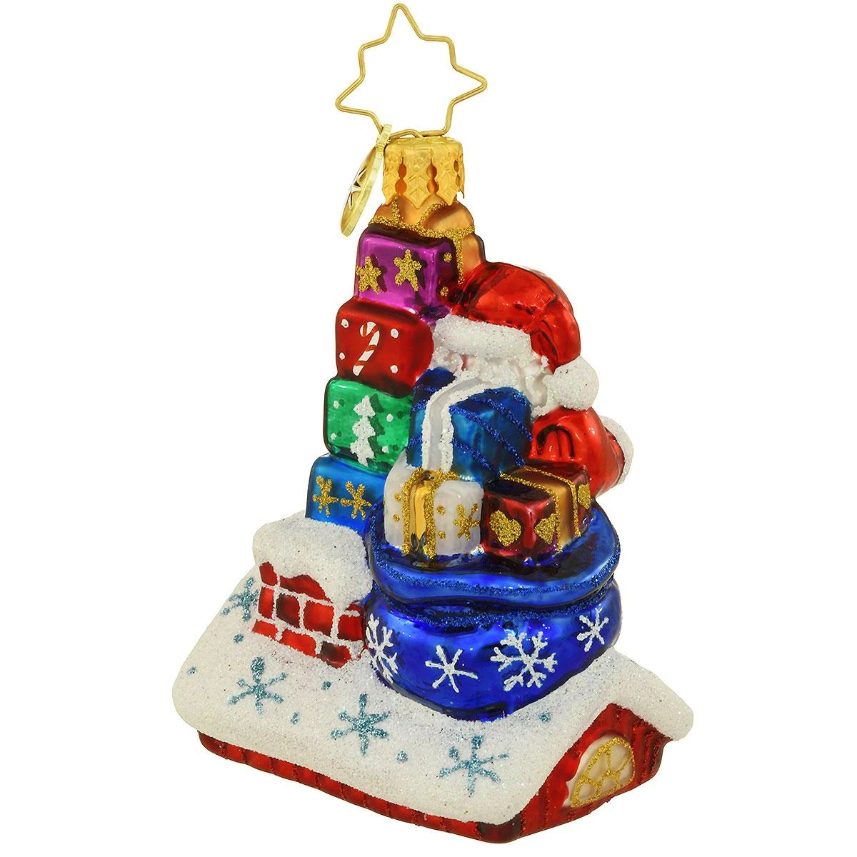 Another Wonderful Year Christopher Radko Glass Gem Ornament 4 Another Wonderful Year Christopher Radko Glass Gem Ornament - Image 2