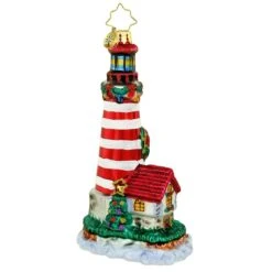 Light My Way Lighthouse Radko Glass Ornament -Holiday Decoration Store 1261570 web 2