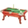Pool Table Glass Ornament