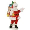 Santa With Gift Bag Glass Ornament -Holiday Decoration Store 1261782 web 1.default