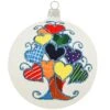 Rainbow Colors In Heart Tree Glass Ornament -Holiday Decoration Store 1261882 web 1.default