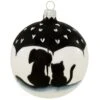 Cat And Dog Under Umbrella Glass Ornament 1 Cat And Dog Under Umbrella Glass Ornament -Holiday Decoration Store 1261894 web 1.default