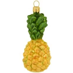 Pineapple Glass Ornament