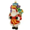 Santa With Bag Of Presents Glass Ornament -Holiday Decoration Store 1261950 web 1.default