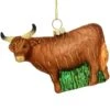 Cow Brown Glass Ornament -Holiday Decoration Store 1270016 web 1.default