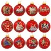 Twelve Days Of Christmas 12 Piece Ornament Set -Holiday Decoration Store 1270055 web 1.default