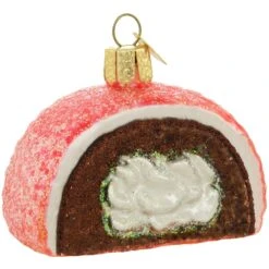 Hostess Snoball Glass Ornament
