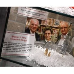 Holy Family Dome With Gold Accents Glass Ornament -Holiday Decoration Store 1270343 web 2