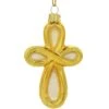 Gold Infinity Cross Glass Ornament -Holiday Decoration Store 1270456 web 1.default