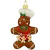 Gingerbread Chef Glass Ornament -Holiday Decoration Store 1270505 web 1.default