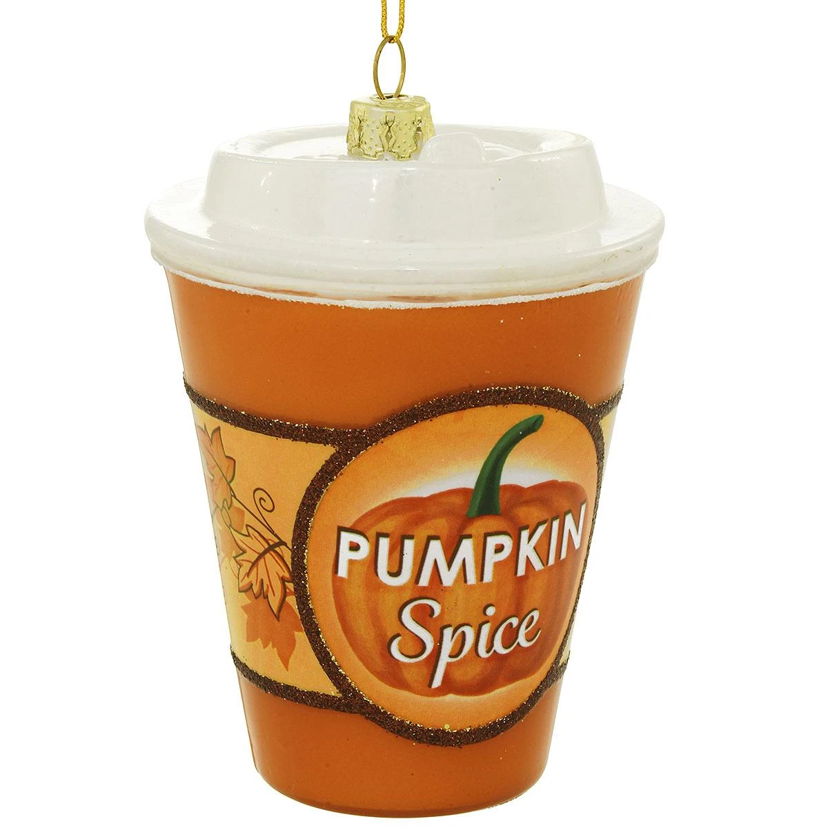 Pumpkin Spice Coffee Cup Ornament 3 Pumpkin Spice Coffee Cup Ornament