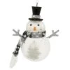 Snowman With Scarf And Tree Glass Ornament -Holiday Decoration Store 1270581 web 1.default