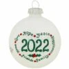 2022 Dated Teresa Thibault Glass Ornament -Holiday Decoration Store 1270772 web 1.default