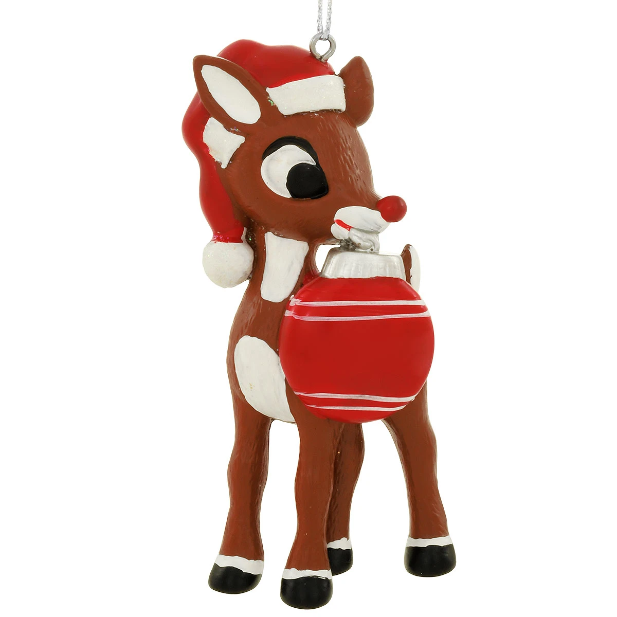 Personalized Rudolph Resin Ornament 4 Personalized Rudolph Resin Ornament - Image 2