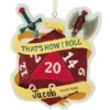 Personalized That's How I Roll Resin Ornament With Dice 1 Personalized That's How I Roll Resin Ornament With Dice -Holiday Decoration Store 1270923 web 1.default