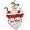 Personalized Animal Hat Baby Red Resin Ornament -Holiday Decoration Store 1271021 web 1.default