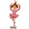 Personalized Ballerina Brunette Resin Ornament -Holiday Decoration Store 1271043 web 1.default
