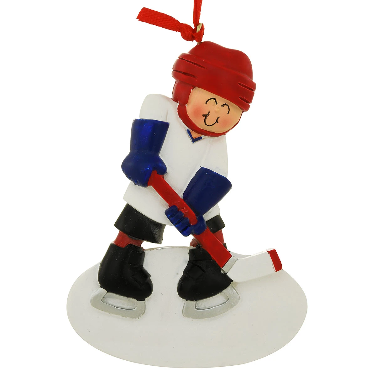 Personalized Hockey Child Resin Ornament 4 Personalized Hockey Child Resin Ornament - Image 2