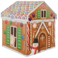 Gingerbread House Tin With 550 Piece Puzzle -Holiday Decoration Store 1271071 web 5