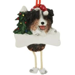 Personalized Australian Shepherd With Dangling Legs Ornament -Holiday Decoration Store 1271079 web 2