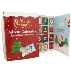 Advent Calendar Ornaments 24 Piece Set