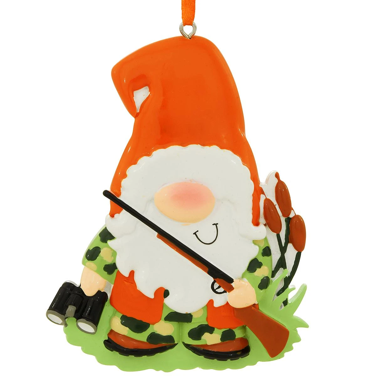 Personalized Gnome Hunter Ornament 4 Personalized Gnome Hunter Ornament - Image 2